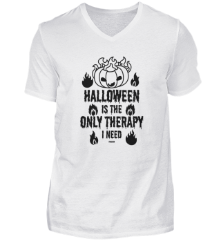 Halloween Therapy Funny saying gift