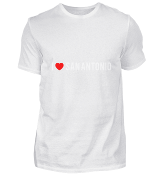I Love SAN ANTONIO Pride Country T Shirt