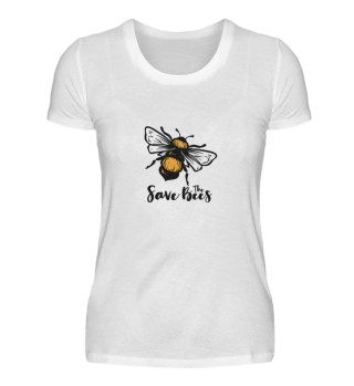 Save The Bees. Klimaschutz T-Shirt
