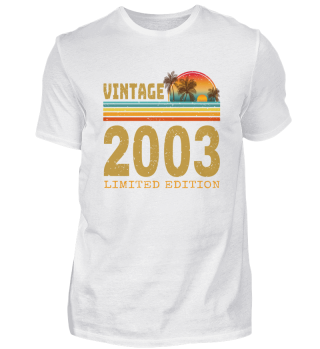 vintage 2003 limited edition 