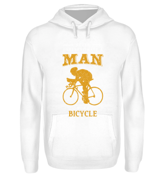 Mann Bicycle Bike Fahrrad Geschenk gift