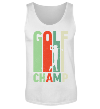 Golfer T-Shirt Golf Champ Vintage