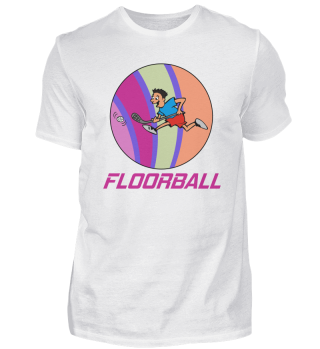 Floorball Hobby in a Circle