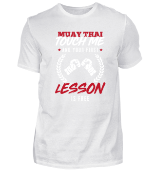 Muay Thai Lektion Kampfkünste Geschenk