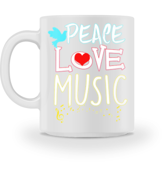 Peace Love Music Hippie