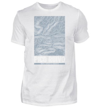 Pico Ruivo | Landkarte Topografie Grunge