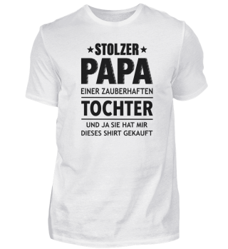 Stolzer Papa - Vater Vatertag Familie