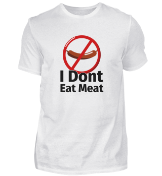 I Dont Eat Meat Wurst - Illustration