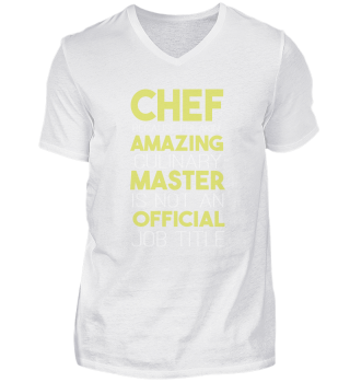 Chef Because Freakin Amazing Culinary Master Isn't An Official Job Title