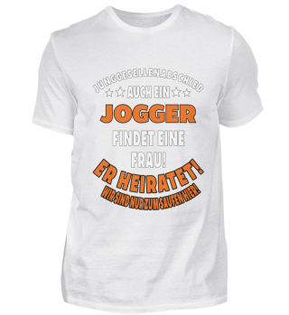 Jogger T-Shirt Geschenk Sport Lustiger S