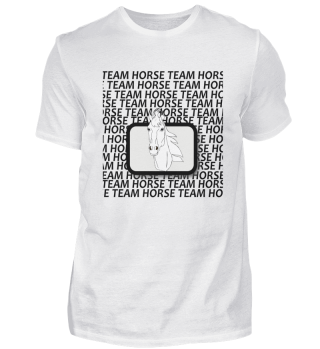 Team Horse kinder tshirt