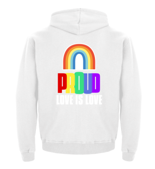 Proud LGBT Shirt Love is Love Shirt LGBT Pride Rainbow Flag