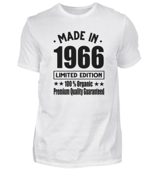  Made in 1966 Vintage Retro Limited