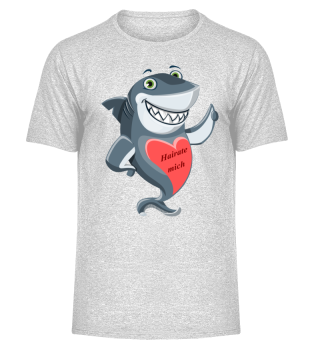 Heirate mich - Shirt mit Hai