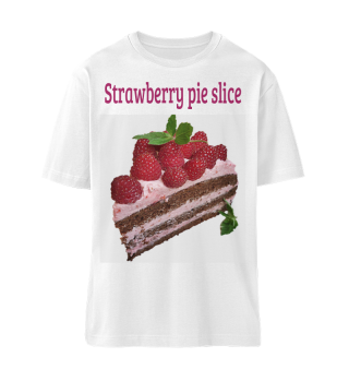 Strawberry pie slice