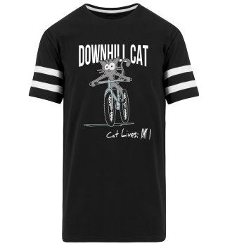 Downhill MTB Cat Mountainbike Geschenk