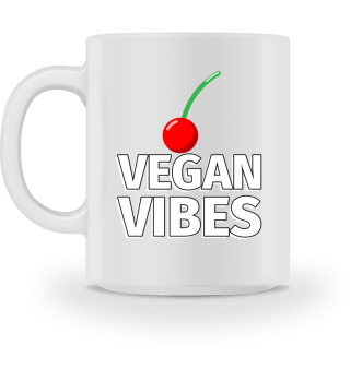 Vegan Vibes Kirsche - Illustration