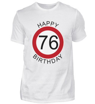 Happy Birthday 76 Geburtstag