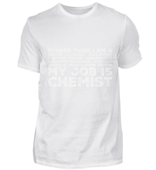 Chemist Text white