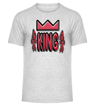 King - Man, Queen, Boy, Beautiful, Majesty T-Shirt