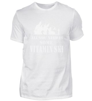 Vitamin Ski Skifahren Winterurlaub Berg 