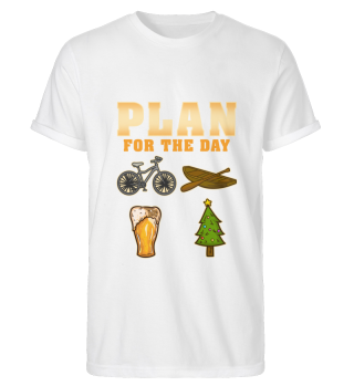 Beer Plan T-Shirt Cycle Boat Christmas 