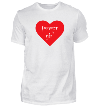 Herz Power Girl Frauen Power