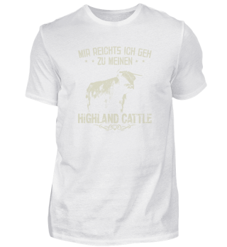 Ich geh zu meinen Highland Cattle