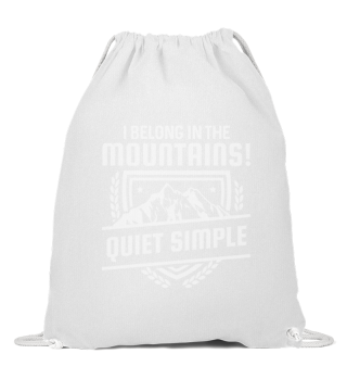 Mountain hiking - Quiet simple