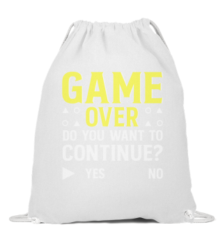 Game over Do you want to continue ?