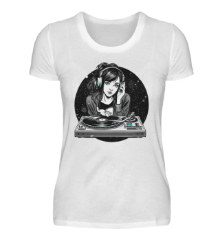 Damen Premium T-Shirt DJ