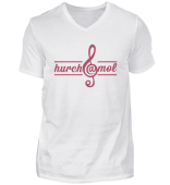 hurch@mol - V-Neck-Shirt - Frontprint 