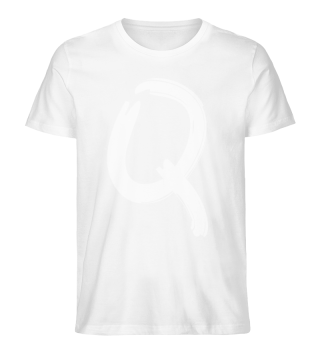 Q Buchstabe Shirt, Geschenk Idee Sport
