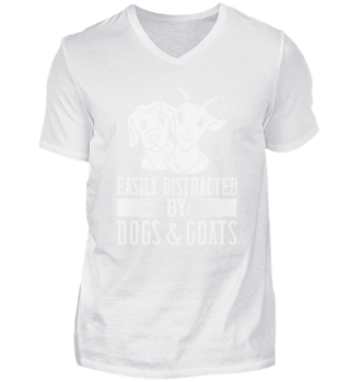 Goats And Dogs Gift Farmer