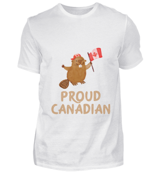 Canada proud canadian beaver wood forest