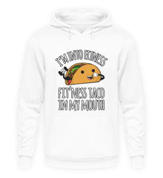 Fitness taco in my mouth Shirt Womens Kids Funny Gym Lover