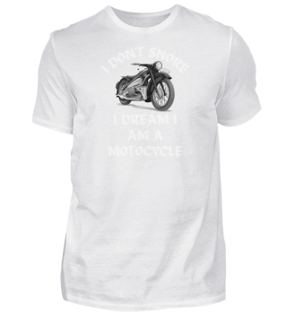 Ich träume, ich bin ein Motorrad