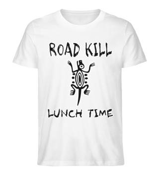 Echse Road Kill zum Mittagessen