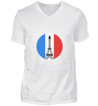 Paris Happy Bastille Day France Eiffel Tower Souvenir French