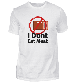 I Dont Eat Meat Keule - Illustration