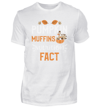 Pumpkin Muffins Nutrition Fact