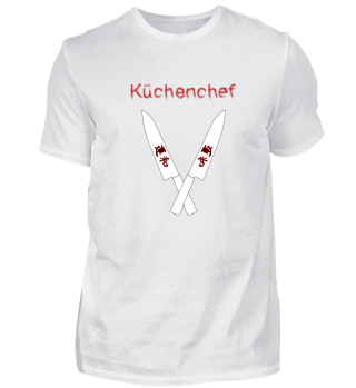 Küchen Chef Messer T-Shirt