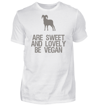 are sweet and lovely be vegan Steinbocka