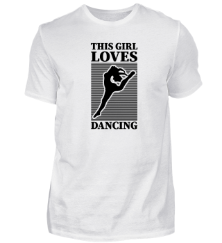 This girl loves dancing.