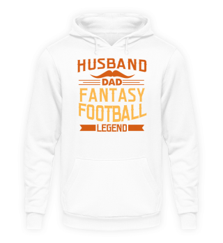 HUSBAND DAD FOOTBALL T-SHIRT