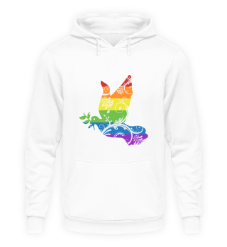 Rainbow Dove Proud Ally LGBT Gay Pride