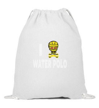 I Love Water Polo Totenkopf