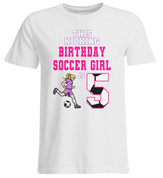 This Soccer Girl Is 5th Birthday Soccer