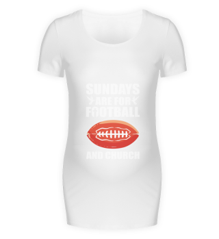 Sundays Are For Football And Church American Football Christ