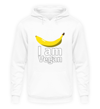 I am Vegan Banane - Illustration